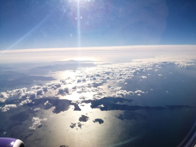 今回は旅行記というより移動記です。<br />飛行機の窓から見える景色の中(国内線限定)で私が最も美しいと感じた小牧ー熊本便を紹介します。