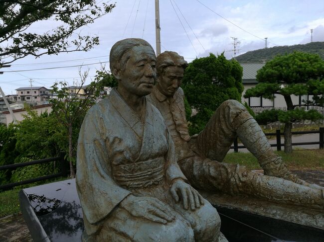 名作「津軽」に登場する地を駆け足で巡りました。新青森駅から車で、竜飛岬、金木と周り、新青森から戻りました。