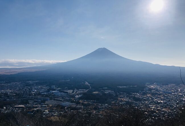 2013年11月以来、7年ぶりに山梨県富士河口湖町へ上陸。1500円で2日間路線バス乗り放題というチケットを駆使し、いわゆる富士五湖のうち河口湖・西湖・精進湖・本栖湖の4つを、富士山フィーチャーで観てきました。残り1つの山中湖は、4年前の今ごろに忍野八海とセットで観に行ったので、富士五湖はこれでコンプリートとなりました。<br />7年前は、河口湖駅からすぐに新富士駅へ抜けるバスへ乗り、白糸の滝など静岡県富士宮市メインで観光しました。富士河口湖町、富士五湖がメインとなると、28年前にサークルの研究だかで本栖湖と精進湖をドライブしたのと、25年前に大学4年にもかかわらず、サークルの春合宿に参加させてもらい、精進湖か本栖湖の宿に泊まって以来。もはや、両方とも細かいことは忘れてしまったので、今回が実質初訪問みたいなものでした。