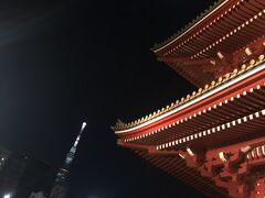 夜の浅草散策今戸神社
