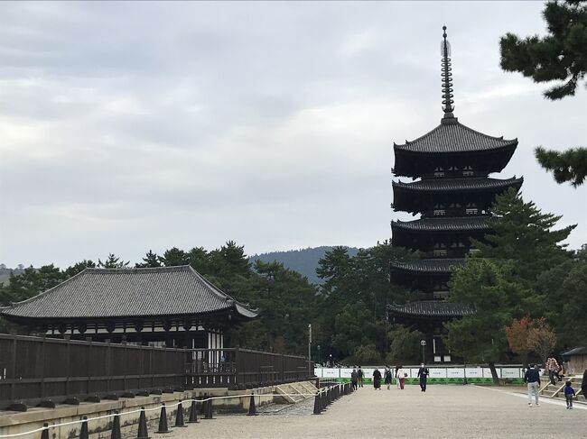久しぶりのならまち散策と、初めてのGo To Eat & 昼呑み屋巡り。<br />とにかく一度『Go To Eat 』を使ってみたかったので、朝からネットで奈良で一人でGo To Eat を使って昼ご飯を食べられるとことを探して予約し、急いで出発!<br />なかなかタイトなスケジュール(と言っても決めていたのは『Go To Eat 』の食事場所のみ)だったが、そこそこ満足できる半日旅となりました。<br />
