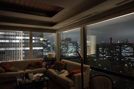 初冬の東京旅♪　Vol.33　☆「ザ・ペニンシュラ東京」：スイートルームから素晴らしい東京夜景♪