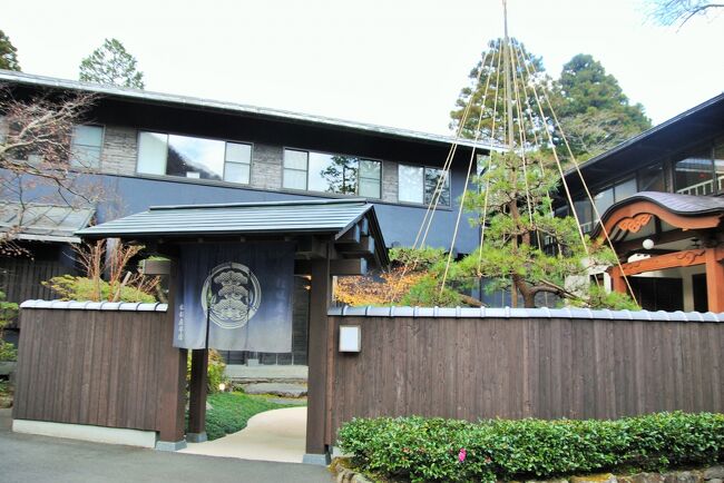 県内旅行でまたまた箱根へ。今回は名湯の芦之湯の松坂屋へ。②老舗旅館である松坂屋にチェックイン。