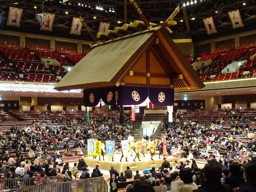 両国国技館で大相撲初場所を観戦してきた』両国(東京)の旅行記