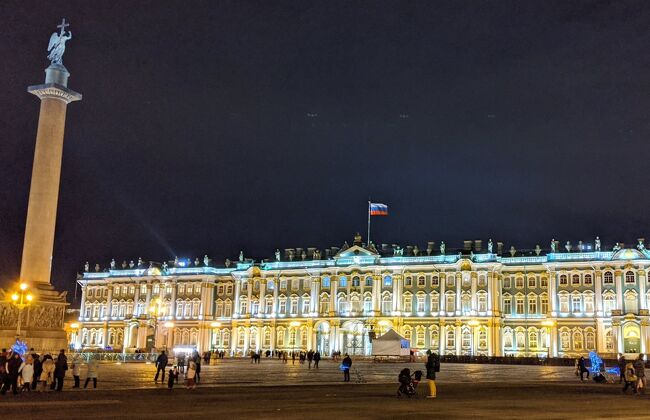 2019年年末旅行は、ロシアのサンクトペテルブルクへ個人旅行。<br />4泊6日の3日目は、終日かけてエルミタージュ美術館を見学。
