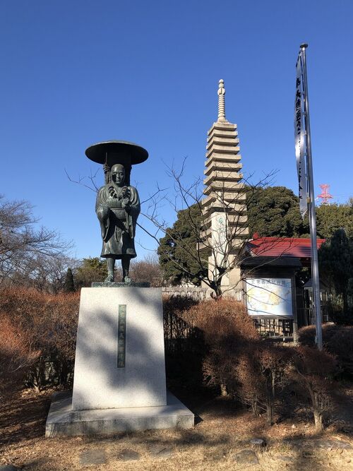 玄奘三蔵法師の霊骨石塔が建つ慈恩寺を参拝しました』岩槻(埼玉