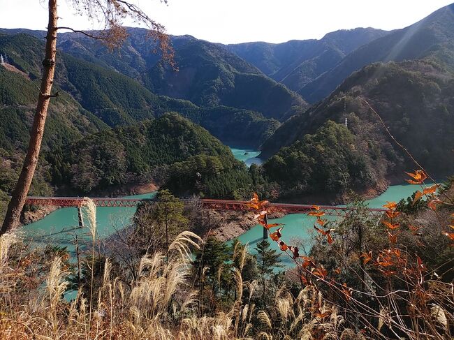 東海２０２０年末旅行記　【１】大井川上流