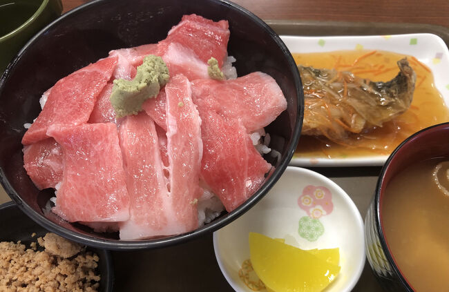 goto イート券消費のため、<br />まぐろレストランへ<br /><br />大トロ食べる