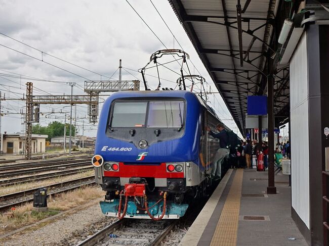 南ドイツ・北イタリア鉄道の旅（その８ ヴェローナ散策後、イタリア鉄道の快速列車でボローニャへ）