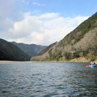 冬の四万十川をカヌーで下る　四国旅2020冬　その3