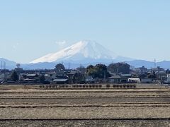 2021年1月　レンタサイクル　埼玉・富士見市で富士山観賞