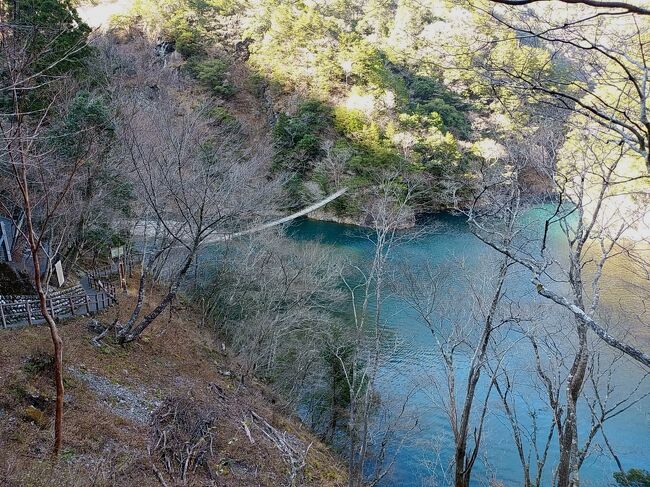 東海２０２０年末旅行記　【２】寸又峡