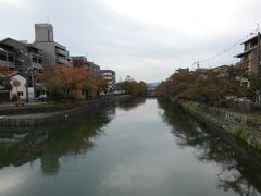 京都 岡崎 鴨東運河 東大路通東(Higashi-Oji st. East, Oto Canal, Okazaki, Kyoto, JP)