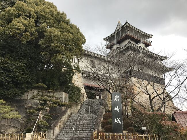 愛知県の城跡巡り：岩崎城跡。織田信秀が築城、曲輪・土塁・空堀跡が残る