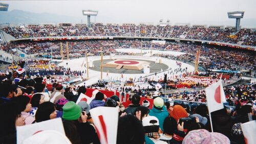 長野オリンピック開会式とノルディック複合を観戦』長野市(長野県)の