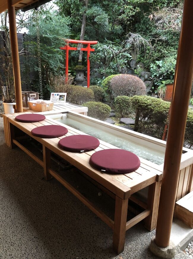 露天風呂付きのお部屋に泊まる。湯河原《おんやど恵》