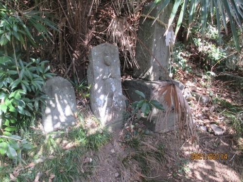 我孫子市の布佐・浅間神社・相馬霊場（８９）・石仏