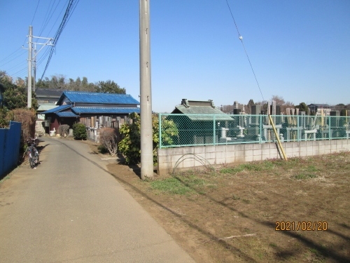 流山市の小屋・無群堂公会堂・江戸川８８か所めぐり（４）・石仏