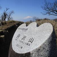 絶景の富士山　百名山「丹沢山」（神奈川）登山