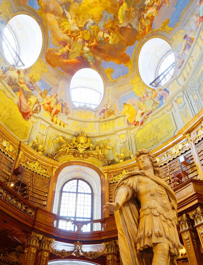 2018夏ウイーン美術紀行（４）世界一美しい国立図書館～プルンクザール