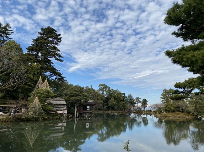 新幹線「かがやき」で金沢へ。<br />１日目<br />近江町市場、兼六園、ひがし茶屋街など。<br /><br />