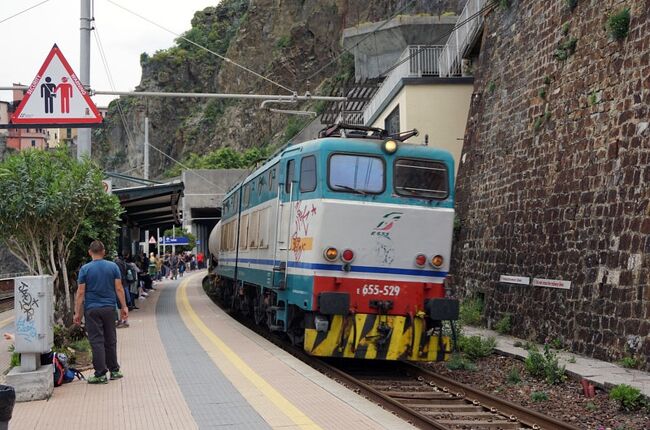  南ドイツ・北イタリア鉄道の旅（その１１ ピサからローカル列車でチンクエテッレ散策後フィレンツェへ）
