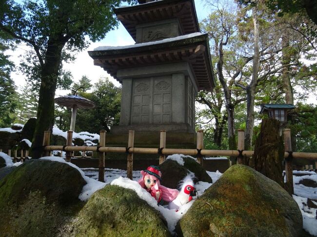 来る年にすべてを持ち越して…　年末年始は、金沢で過ごしたヨ！　雪の兼六園編 #50