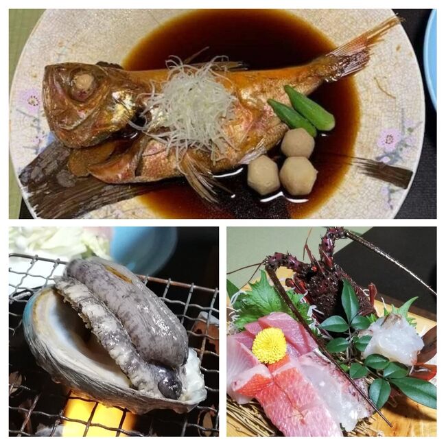 寒さも緩んできた3月、○○宣言はさらに延長されそうで、とうとう待ちきれずに出かけることとなりました。<br />コロナ禍でも毎日お仕事している人は本当に大変でしょうが、リタイア夫婦にもキツイものがあります。<br />この2ヶ月間、ツレは昼間チョコチョコ出かけます(私にとってはリフレッシュになるので有り難いです😅)が、私は毎日スーパーかコンビニに食料品の買出しに行くだけがお出かけで、殆ど自炊。親友や子供や孫に会ったのも数回。このままではボケちゃいます!<br />今回は2泊の短い旅ですが、伊豆で温泉と美味しい魚介料理を満喫してきました。