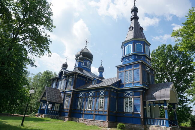 2019 三度目のポーランド＊懐かしい美しいポドラシェ地方（7）ガイドさんと共にⅠハスバッハ宮殿、プフウィの正教会とオープンシャッターの村