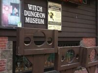 マサチューセッツ州 セーラム(大田区と姉妹都市)　－　魔女の地下牢博物館もありました。
