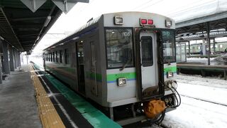 旭川空港～新千歳空港　今のダイヤで向かってみたら　その３　雪深い（深かった）ところへ