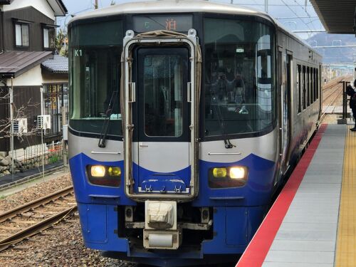 2021年3月えちご押上ひすい海岸駅訪問後篇（えちごトキめき鉄道