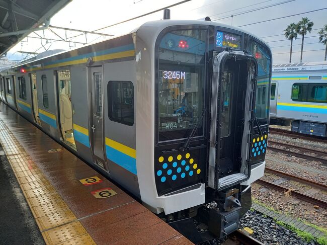 ↑JR東日本E131系電車↑<br /><br />2021.3.13、地元千葉の鉄道風景が、歴史的変化を遂げる瞬間を迎えました。<br />総武快速線では、一足先にデビューを果たした「E235系電車1000番台」が大活躍中ですが、この日の改正より、房総地区のローカル地域における新型車「E131系電車」が新たにデビュー、こちらは単に新型車を導入しただけでなく、千葉の鉄道にとって歴史的な変貌をもたらす出来事でもあります。