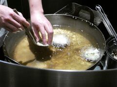 １７．年末年始のエクシブ8連泊　エクシブ伊豆 日本料理 黒潮 天ぷらカウンターの夕食