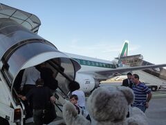 初めてのローマ その１(イタリア・スペイン・ポルトガル・オランダ 12日間の旅 その4-1）"アリタリア航空"初搭乗、ピサからローマへ移動！