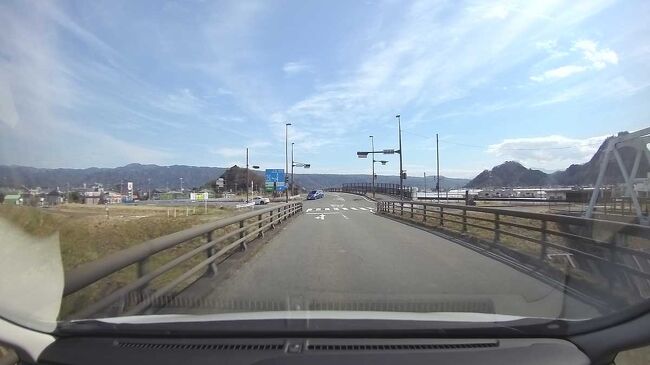 函南(かんなみ)町にある日和山に行こうと車で出かけました。<br />その第3回で、復路です。<br /><br />※このブログの画像は、全てドライブレコーダーとカーナビを使って静止画を撮っています。