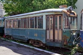 イタリア トリエステ 鉄道博物館（その2 電車、路面電車、貨車