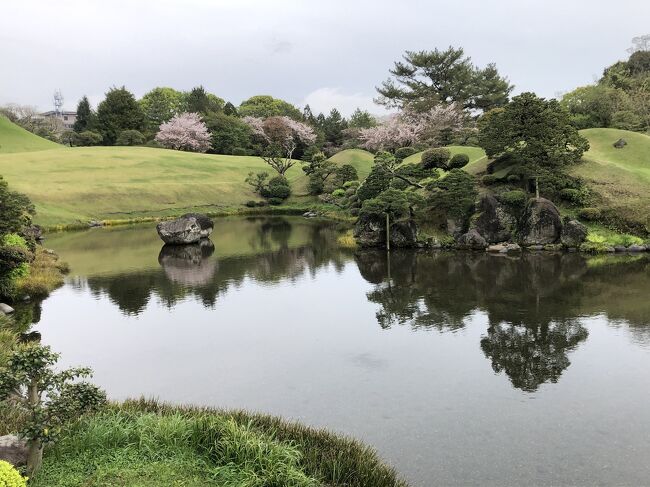 ２日目は、朝から雨模様。鹿児島市電の乗りつぶしで時間をつぶしつつ、黎明館で雨宿り。仙厳園まで足を延ばして、天文館通りでランチのあとは、鹿児島中央駅まで戻って、一路熊本へ。