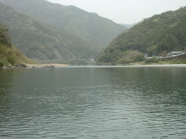 施無畏の心で旅した春の高知＆徳島　その１　ＡＮＡプレミアムクラスに乗って高知へ＆清流仁淀川を屋形船からと二つの沈下橋から堪能