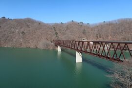 平家の里から水の郷まで歩いてひとっ風呂。旅の〆は五十里湖の絶景とメロンパン