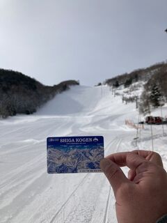 2021年03月　志賀高原スキー場に行ってきました。