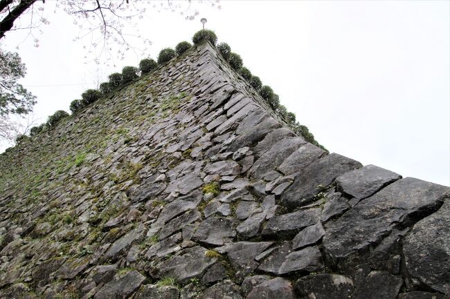 千人殺しの高石垣がある延岡城登城