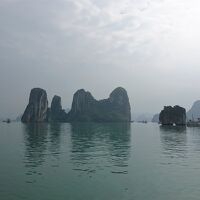年末年始ベトナム北中部紀行（９）　奇岩立ち並ぶ龍の舞い降りた湾　世界遺産のハロン湾