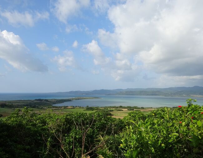 約46年ぶりの石垣島でした。 出発の前日にコロナの抗原検査で陰性を確認し、1日目は石垣島巡りで、のばれ岬観光農園、玉取崎展望台、レストラン&カフェ Sea Forest、石垣島サンセットビーチ周辺、平久保崎周辺、吹通川のヒルギ群落、米原のヤエヤマヤシ群落、川平湾周辺、底地ビーチ、御神崎、観音崎、石崎港を巡り宿泊ホテル(東横イン)へ。夜はエメラルドの海を見る展望台で終了。<br /> 2日目は、石垣港離島ターミナルからフェリ-に乗って小浜島へ。島内は原付(バイク)で移動です。まずは、大岳で周囲の島々を一望し、次いでコーラルビーチ、石長田海岸のマングローブを見て、島の中心の小浜集落を散策。その後もう一つの集落の細崎集落(海岸、海人公園)に行き、最後にシュガーロードを走って港へ。11:40フェリ-で石垣島に戻り、「とうふの比嘉」へ。休みであったため「旬家 ばんちゃん」で昼食。その後、宮良川のヒルギ林、エメラルドの海を見る展望台、前勢岳展望台に行き、15:25コンフォートホテル石垣島にチェックイン。夕食は、「あらかわ食堂」で食べ、夜景と星をエメラルドの海を見る展望台で見て2日目終了。<br />