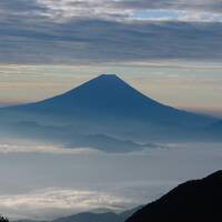 富士山を見る山行シリーズ 鳳凰三山