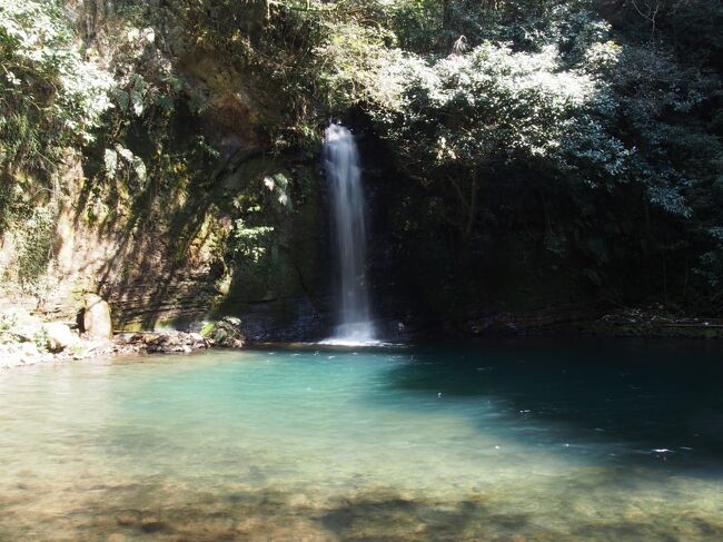 ２０１７年春　鹿児島湯めぐり旅（３）　滝メグラーが行く２０６　エメラルドグリーンの滝壺を持つ朝陽轟滝　薩摩川内市
