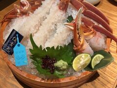蟹を食べに金沢に行けた！
