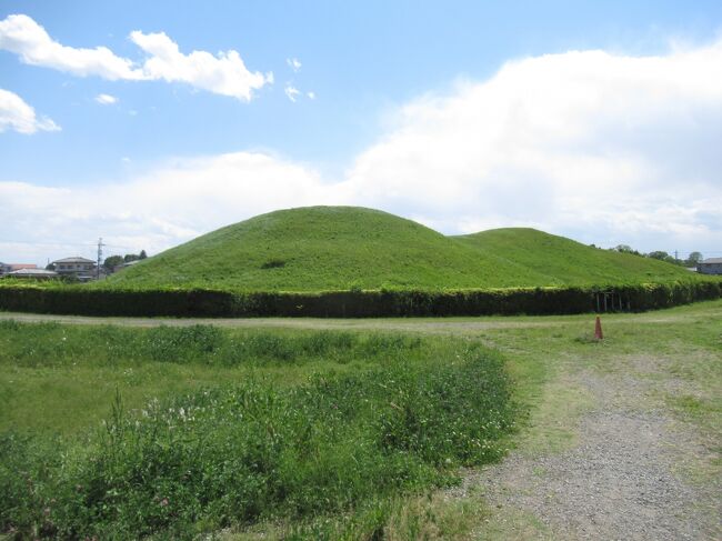 GWの予定が無くなり実家へ帰りました。<br />近くに住んでいたのに忍城に行った事が無かったのでバイクでさきたま古墳と忍城を見て来ました。