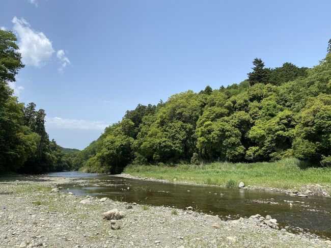 天候に恵まれたこの日、埼玉県の嵐山渓谷を歩きに行ってきました。