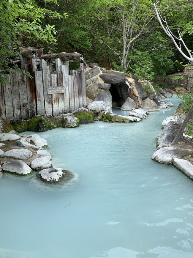 白濁温泉はしご　高湯温泉安達屋　深山荘高見屋　姥湯温泉桝形屋　蔵王御釜！①